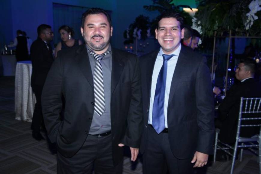Vidal Robles y Mario Pineda.
