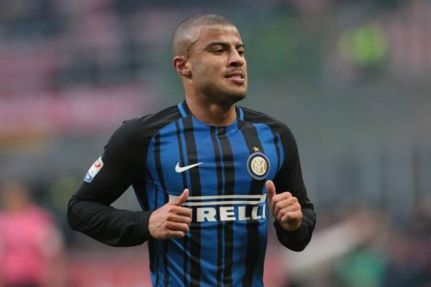 El centrocampista Rafinha (Inter de Milán, Italia).