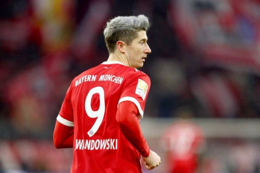 7. Robert Lewandowski (Bayern Munich): 46 puntos (23 goles).
