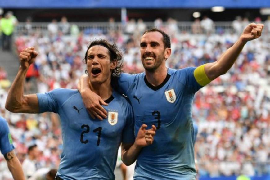 Uruguay fue la segunda selección clasificada a octavos de final y terminó como líder del grupo A con nueve puntos. Campaña perfecta para los charrúas.