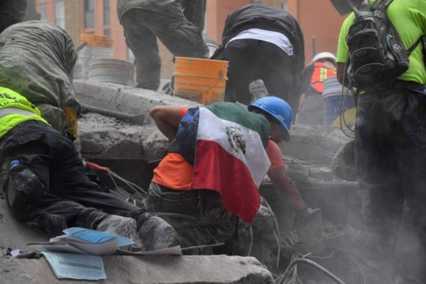 El terremoto del 19 de septiembre ocurrió justo el día en que se conmemoraban los 32 años del terremoto que destruyó parcialmente la Ciudad de México.