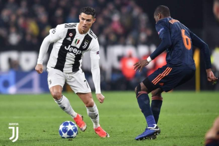 Cristiano Ronaldo realizó una genial jugada para dar la asistencia del gol de la victoria de la Juventus contra el Valencia.