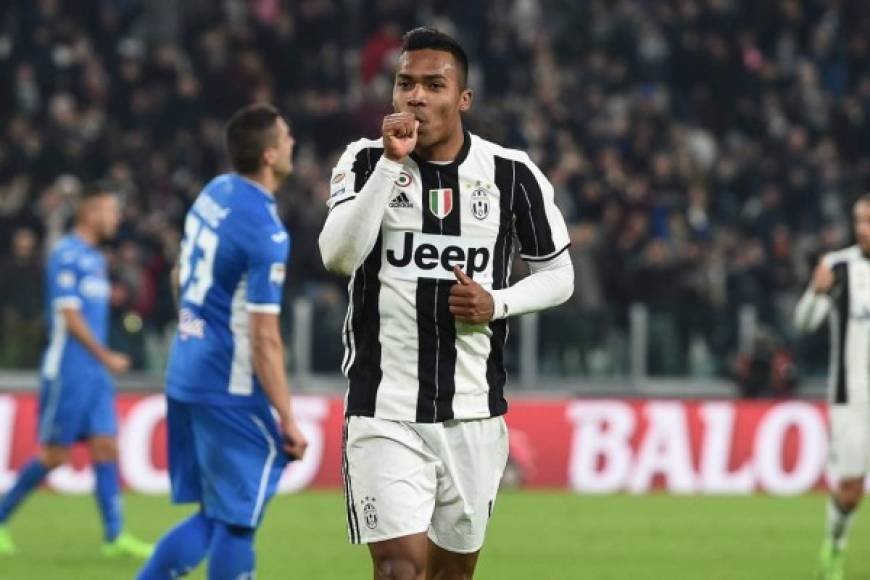 El lateral brasileño Alex Sandro, de la Juventus, estaría en la mira del PSG para la próxima temporada.