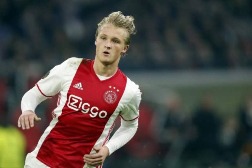Kasper Dolberg: El Napoli negocia con el Ajax el fichaje del delantero danés de 19 años y bajo contrato hasta 2021.