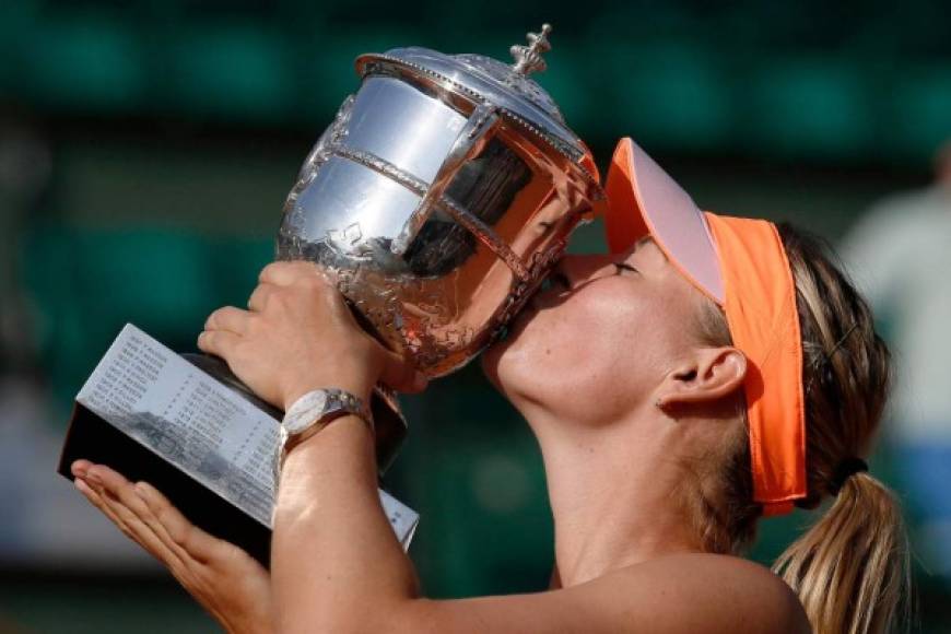 Maria Sharapova llegó a ser número uno mundial, cuya carrera se vio manchada por una suspensión de quince meses por dopaje en 2016.<br/>