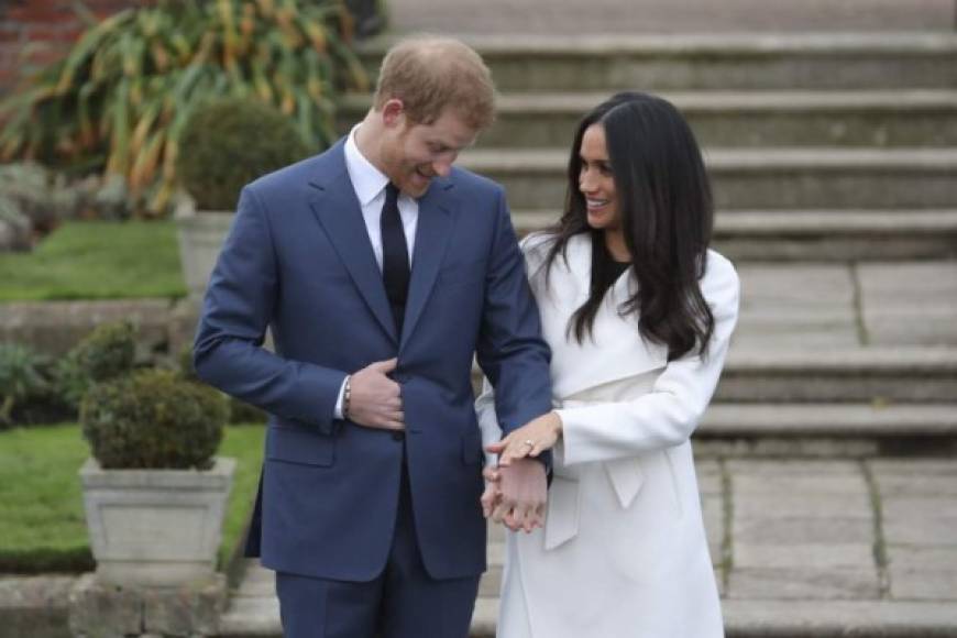 El príncipe Harry y Meghan anunciaron su compromiso el pasado noviembre.