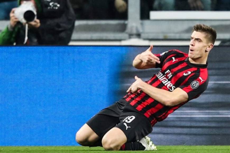 5- Piatek: El delantero polaco del AC Milan es otro de los que cuenta con más goles que Cristiano Ronaldo en el Calcio, el ariete suma 21 anotaciones.