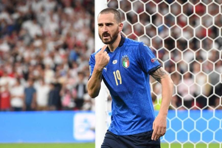 Leonardo Bonucci: Defensor central (Italia).