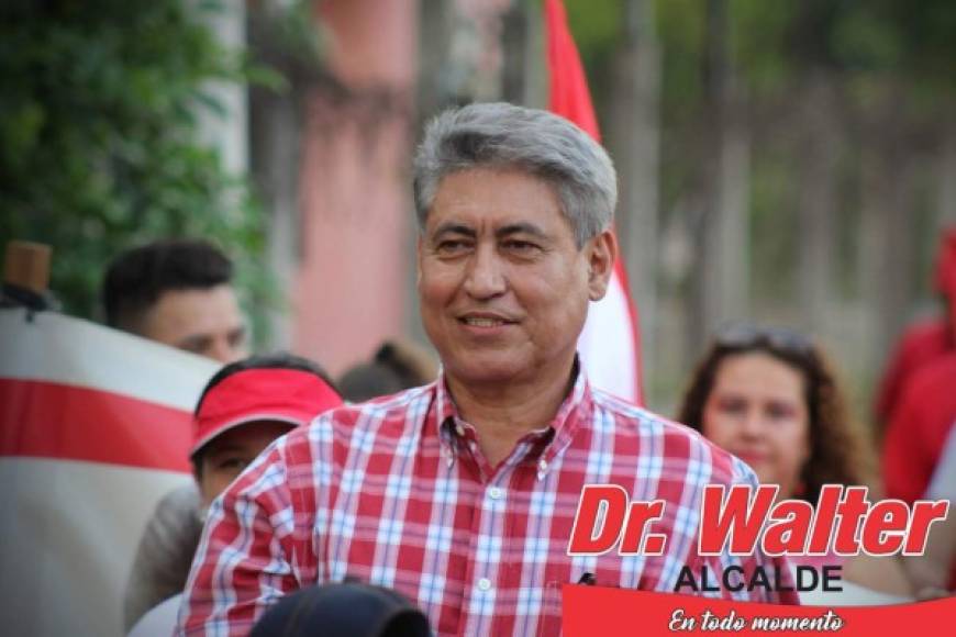 El doctor Walter Perdomo, liberal del movimiento Yanista, gobierna Villanueva, Cortés desde 2010. Busca encumbrarse en su cuarto mandado.