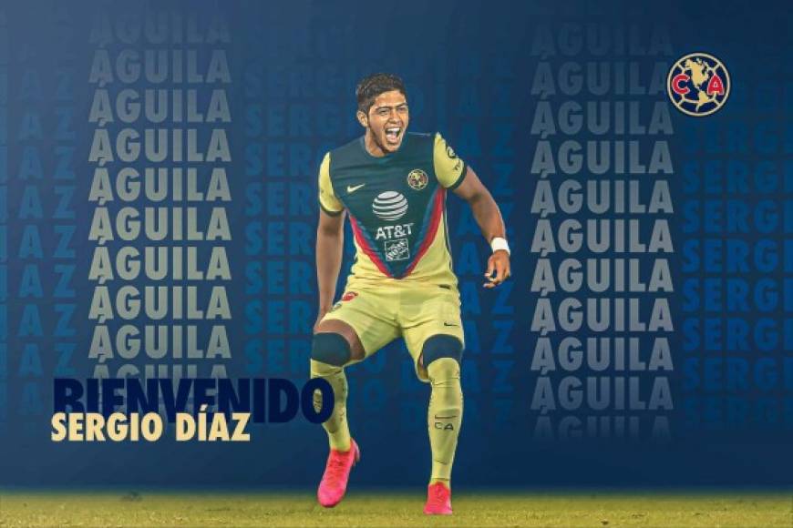 El Real Madrid ha cedido al delantero paraguayo Sergio Díaz al Club América de México, que ya dio a conocer el fichaje. Llega a préstamo por año y medio con opción a compra.