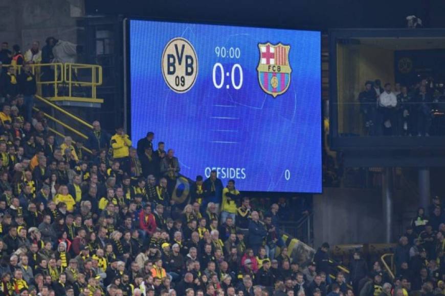 Un Barcelona sin brillo, al que salvó su arquero Marc-André Ter Stegen, empató sin goles (0-0) en su visita al Borussia Dortmund, este martes en la primera jornada del grupo F de la Liga de Campeones, en un partido que sirvió para la reaparición tras su lesión de Lionel Messi.