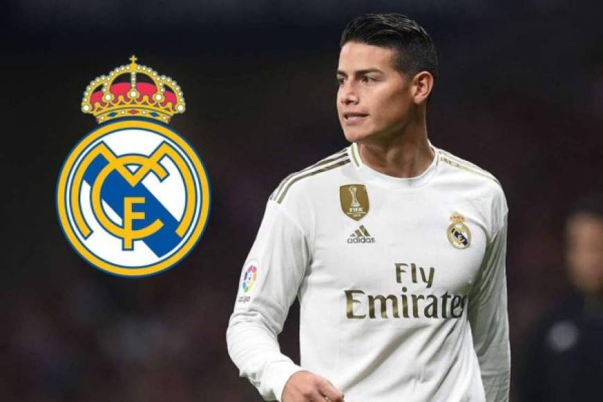 James Rodríguez no volverá a vestir del Real Madrid, según informa el diario 'As'. Para este periódico, el colombiano ya ha puesto el punto y final a su etapa en el club blanco y se ha despedido de la institución. Desde hace semanas, el agente del jugador Jorge Mendes trabaja para encontrarle a James un nuevo equipo y ese podría ser el Manchester Uniyed.