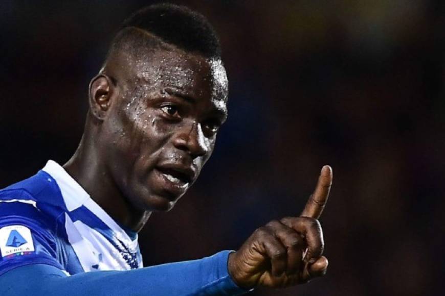 Mario Balotelli actualmente está jugando con el Brescia de la Serie A de Italia.