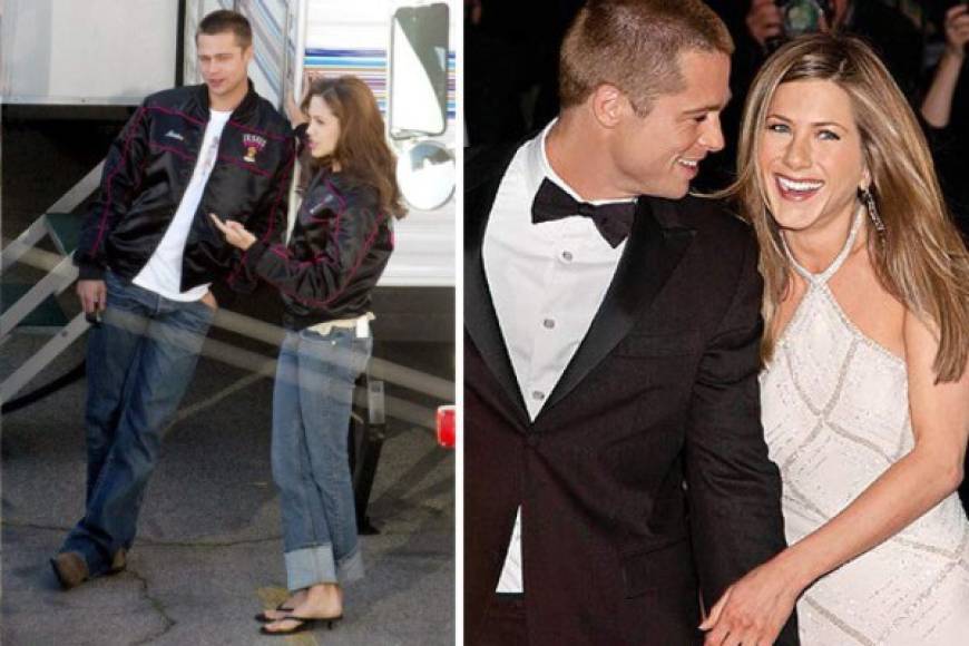 Puede que no haya evidencia de Brad Pitt engañando a Jennifer Aniston con Angelina Jolie, pero la línea de tiempo lo confirma. Pitt estaba casado con Aniston cuando comenzó el rodaje de la película de Mr. and Mrs. Smith en 2005 en donde aparecía con Jolie. Se divorció de Aniston ese mismo año y de inmediato tuvo una relación con Jolie. La revista británica The Sun afirmó que Pitt y Jolie se registraron juntos en el hotel mientras seguía casado.