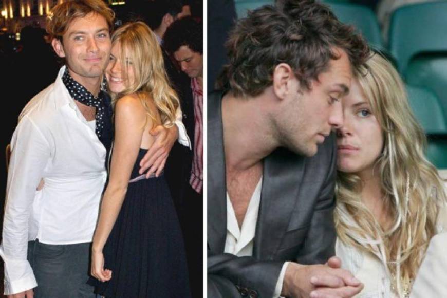 Jude Law fue atrapado engañando su prometida de ese tiempo, Sienna Miller, con su niñera en 2005.