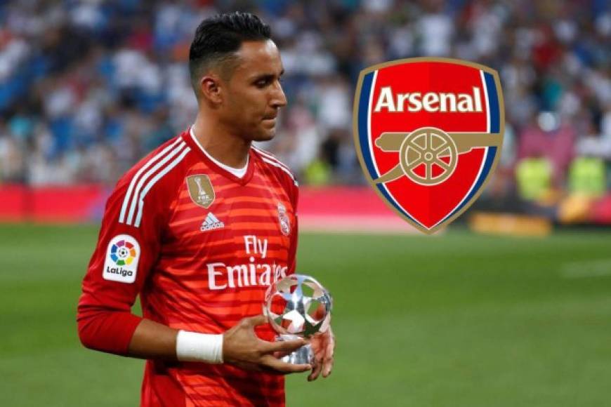 El Arsenal de Inglaterra: Uno de los clubes protagonistas de la Premier League que también aparece como uno de los equipos que quiere a Keylor Navas.