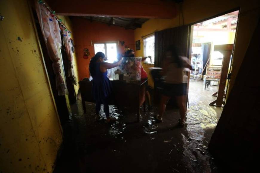 La funcionaria de la Copeco cifró en más de 500 las personas afectadas por inundaciones, colapsos de muros y caída de árboles.