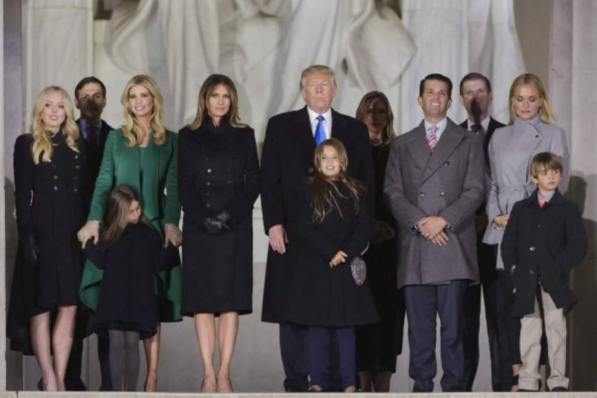 La familia Trump llegó a la Casa Blanca y ya lo presumen en sus redes sociales. AFP.
