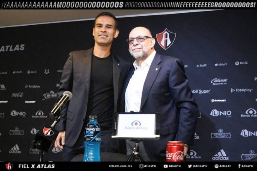 Rafa Márquez ha sido presentado como nuevo Presidente Deportivo del Atlas FC. El ex jugador del Barcelona vuelve al club donde debutó y se retiró como futbolista profesional. Este verano disputó el Mundial de Rusia.