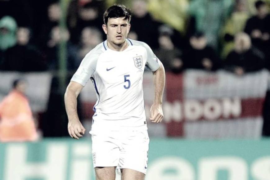 3- Harry Maguire: Defensor de la selección inglesa, su peso es de 98 kg.