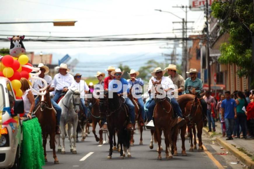 Miles de ejemplares de caballos de distintas razas, entre iberos, peruanos, cuarto de milla, frisones, criollos, y ponys desfilaron por las principales calles guiados por experimentados jinetes.