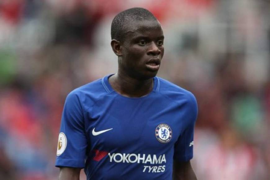 El PSG quiere otra estrella para la temporada que viene y el apuntado es N'Golo Kanté, volante del Chelsea por quien pagaría 100 millones.