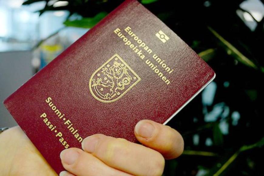 Los controles fronterizos también son menos engorrosos para los filandenses que se ubican en la posición número 8 del ránking de pasaportes.