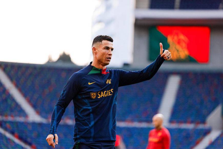 Cristiano Ronaldo apareció en la publicación y dejó su comentario en Instagram.