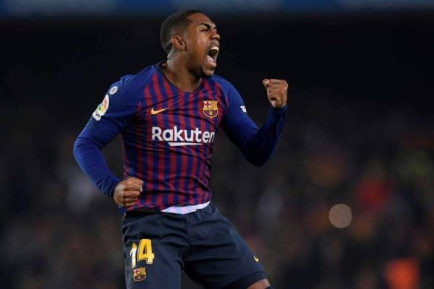 Malcom:El brasileño apenas ha participado en su primera temporada como culé y quiere salir para tener más protagonismo.