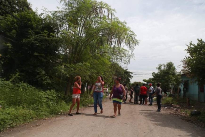 El enfrentamiento armado ocurrió en la colonia 15 de Septiembre del sector de Chamelecón de San Pedro Sula.