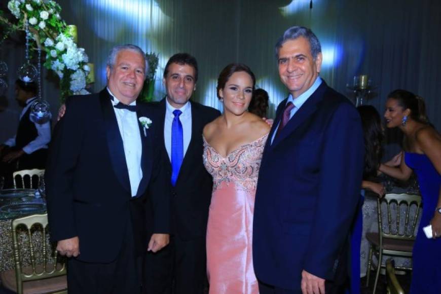 Richard Ritter, Alejandro Larach, Dagmar Vicentti y Charly Larach.