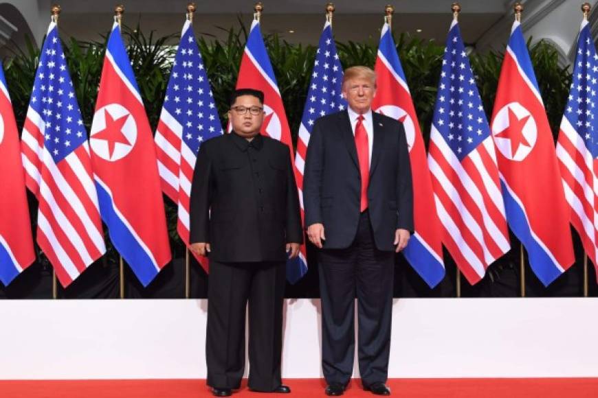 Trump auguró una 'relación fantástica' con Kim Jong Un al inicio de la denominada cumbre del siglo.