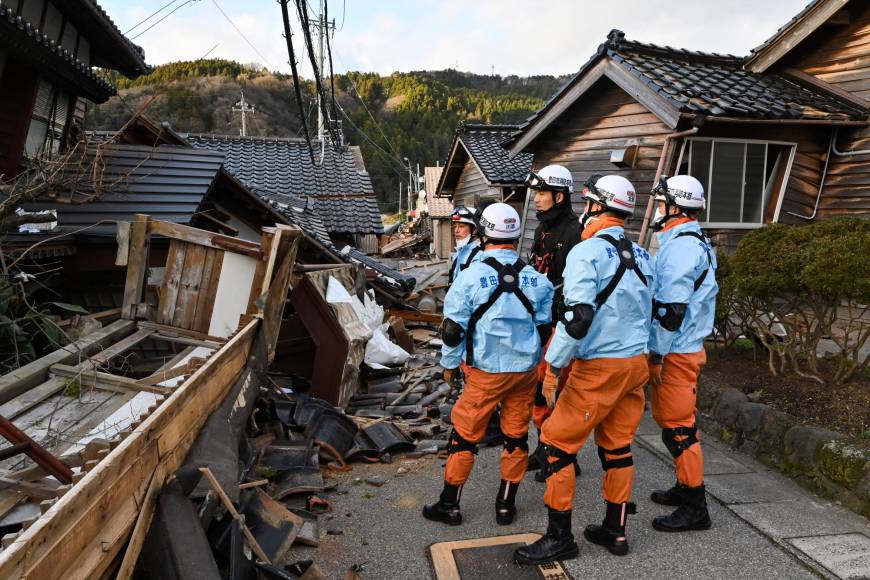 El potente <b>sismo</b> de magnitud 7,5 golpeó el lunes la prefectura de Ishikawa, en la península de Noto, en la isla principal de Honshu y dejó al menos 48 muertos, pero se espera que el balance suba, ya que hay muchas personas atrapadas.
