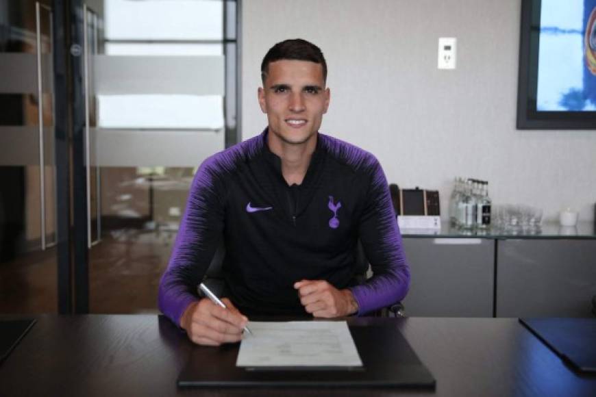 El argentino Erik Lamela firma su renovación hasta 2022 con el Tottenham de Inglaterra