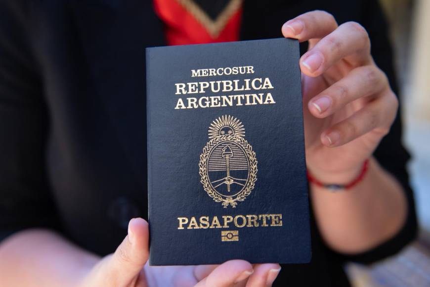 2. Pasaporte de Argentina: 169 destinos