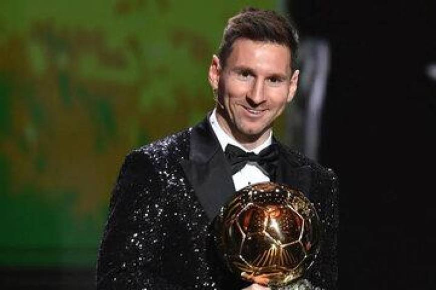 3. El argentino conquistó su séptimo galardón en 2021 y se convirtió en el futbolista con mayor cantidad de los prestigiosos premios.