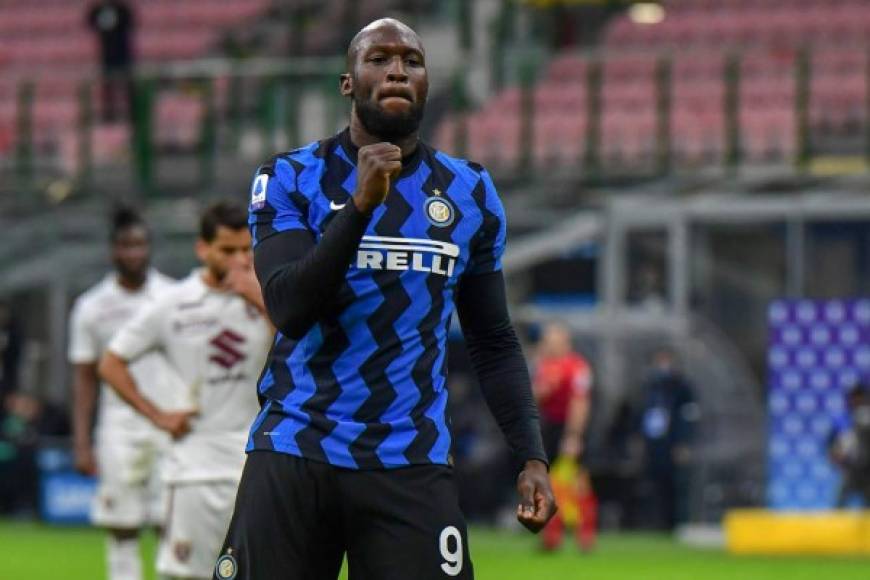 9. Romelu Lukaku (Inter de Milán) - El goleador belga es el arma letal del Nerazzurri en esta campaña, con sus 21 goles (42 puntos) lo tiene muy cerca del 'Scudetto' en la Serie A.