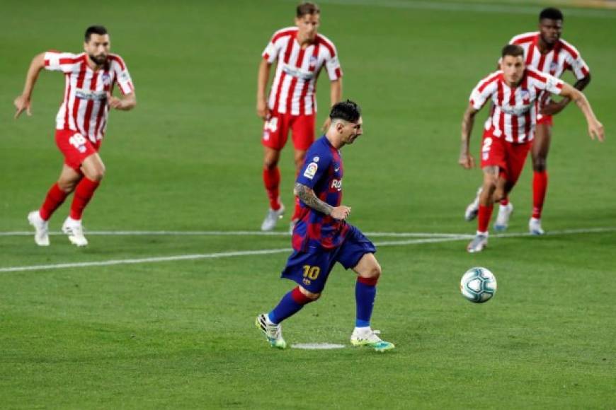 Con este Panenka llegó Messi al gol 700 de su carrera entre el Barcelona y la Selección Argentina.