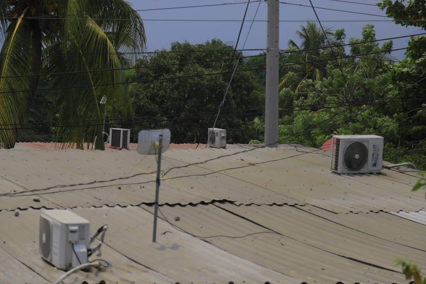 Las altas temperaturas en San Pedro Sula hacen que muchos adquieren al contado o en cuotas un aire acondicionado, sin embargo, muchos no pagan energía y su uso es desmedido.