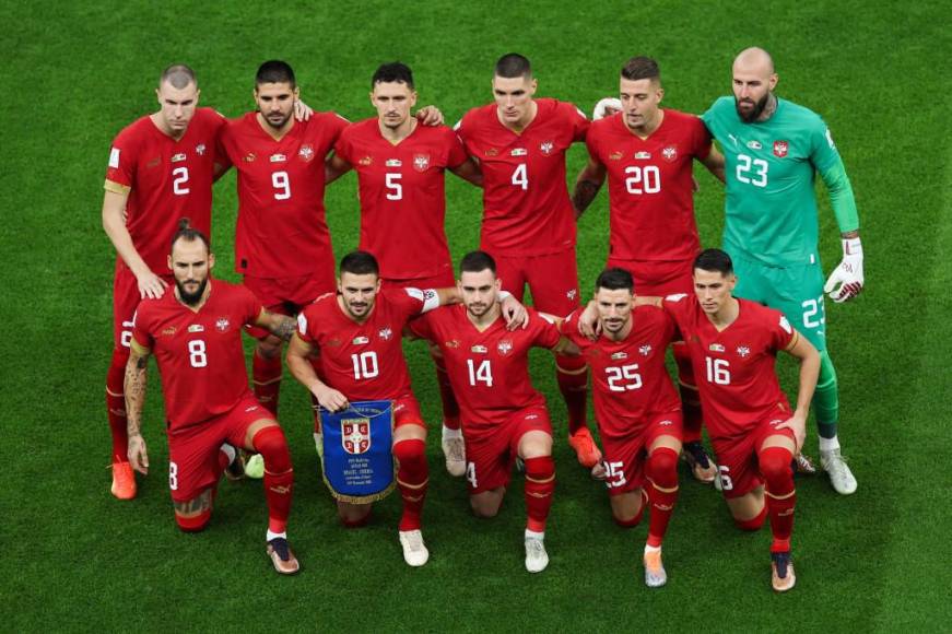 El 11 titular de Serbia que debutó en el Mundial de Qatar 2022.