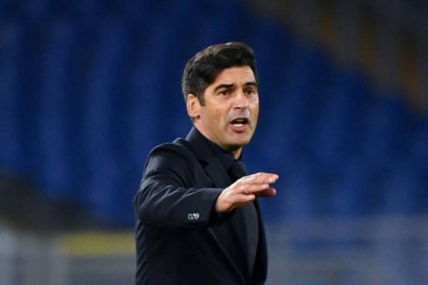 El Tottenham parece que ya tiene casi atado al portugués Paulo Fonseca (48) para que ocupe el banquillo la próxima temporada. Foto AFP.