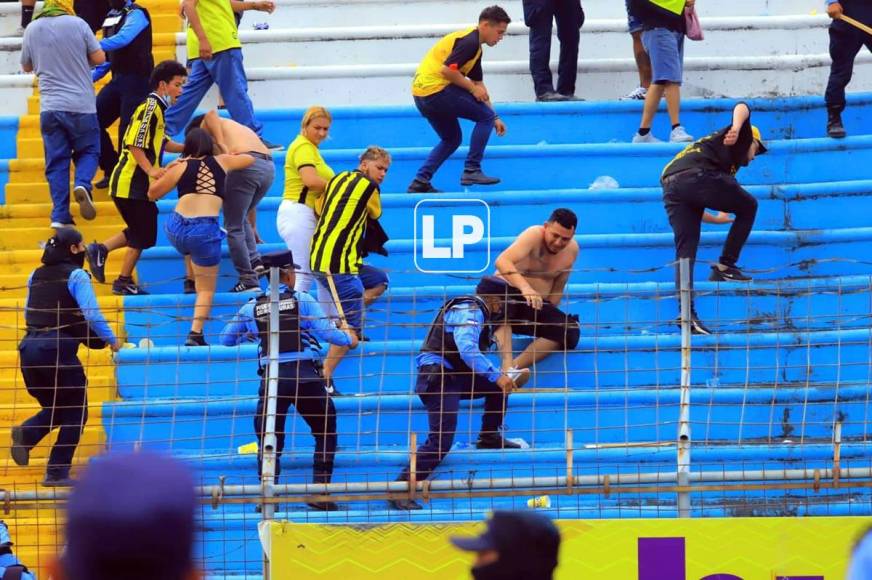 La violencia volvió a empañar el fútbol hondureño en una final.