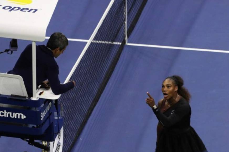 Wiliams, que se quedó a las puertas del séptimo título del Abierto de Estados Unidos, y del vigésimo cuarto de Grand Slam, acusó directamente al juez de silla, el portugués Carlos Ramos, de 'sexismo', durante la rueda de prensa tardía que ofreció tras el partido.