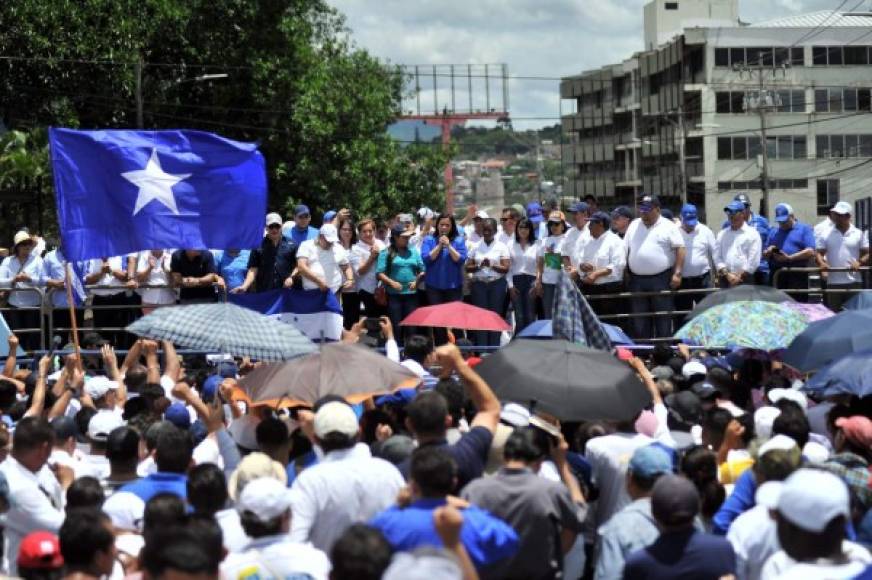 Los nacionalistas dicen que no darán ni un paso atrás en apoyo al combate contra el crimen organizado en Honduras.