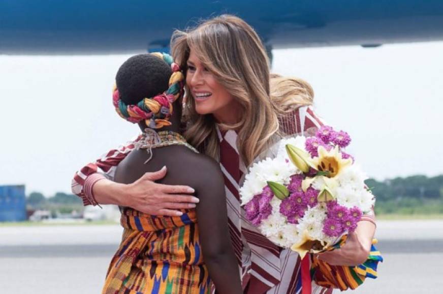 El viaje de Melania a los países africanos que Trump calificó el año pasado como de 'países de m....', hace que su visita sea percibida como un intento de acercamiento y hacer su propio camino diplomático.