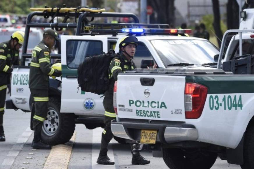 Las autoridades colombianas pidieron que no se difundieran fotos de las víctimas por respeto a sus familiares.