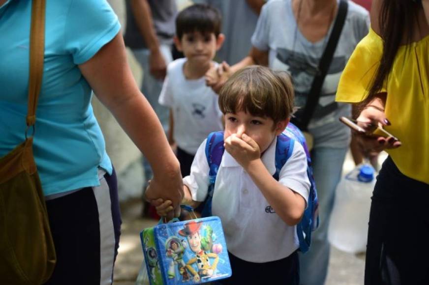 Los niños venezolanos también son víctimas inocentes de la represión.