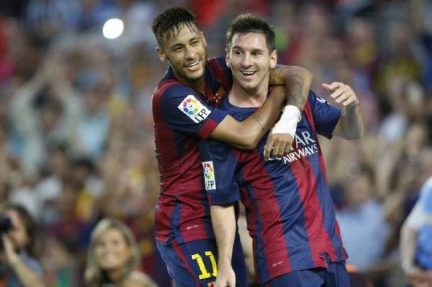 Neymar Jr, quien es amigo de Messi y excompañero en el FC Barcelona, también es admirado por los hijos del rosarino.