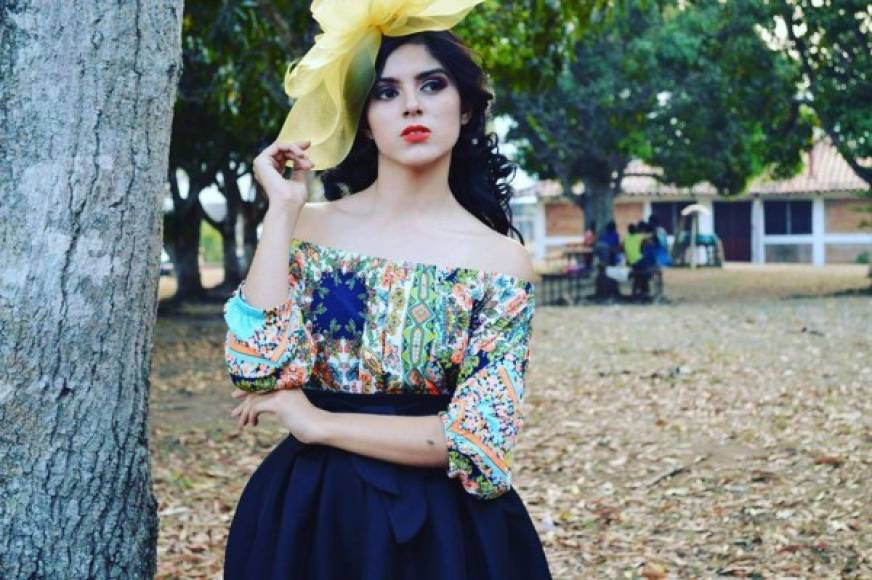La guapa hondureña ganó el concurso 'Diva de la noche' en el Festival internacional del Maíz.