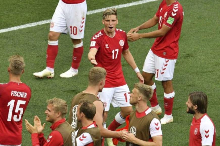 Dinamarca quedó segunda en el grupo C.